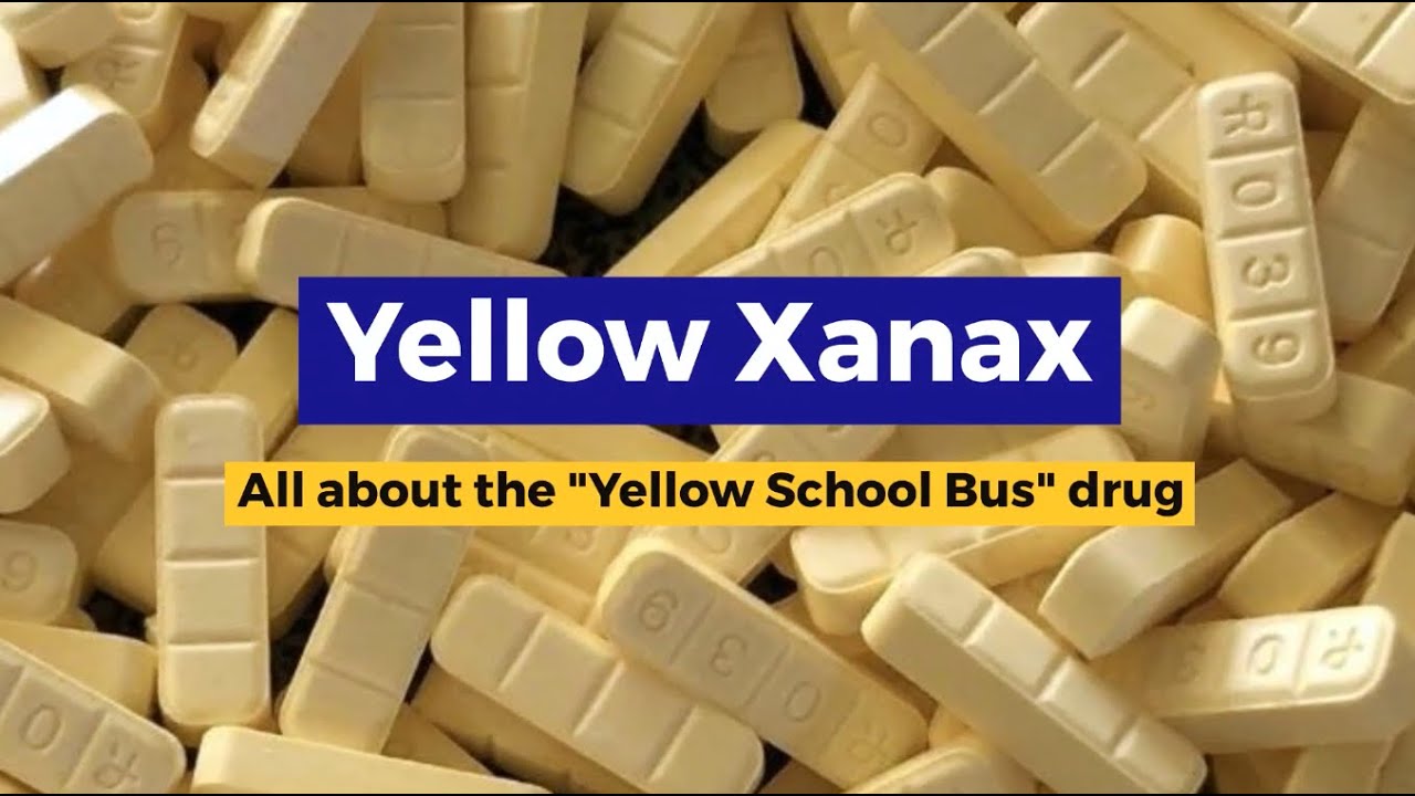 Yellow Xanax Bar