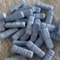 Blue Xanax Bar